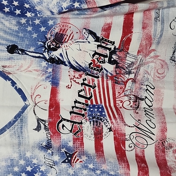 Allison Daley American Woman 3/4 Sleeve Soft Tunic - Picture 4 of 13